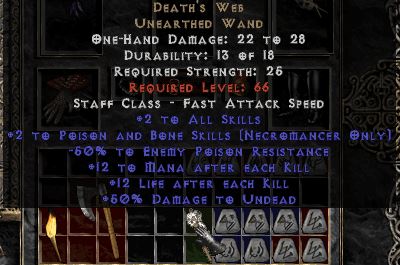 deaths web diablo