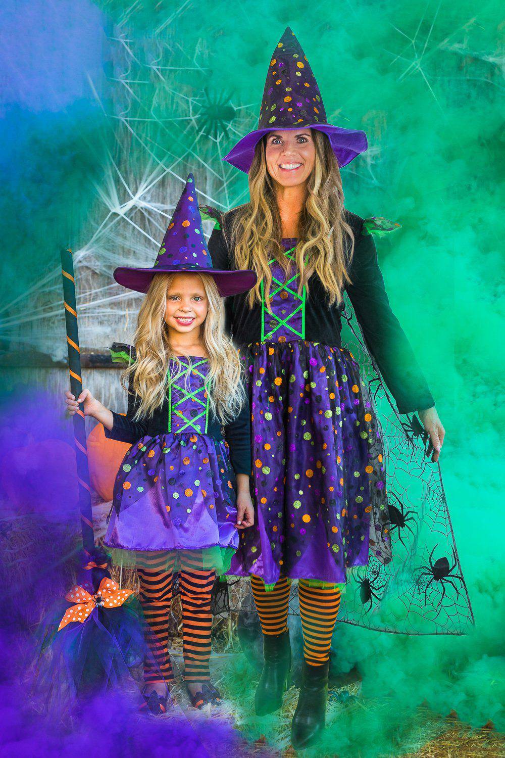 girls witch costume