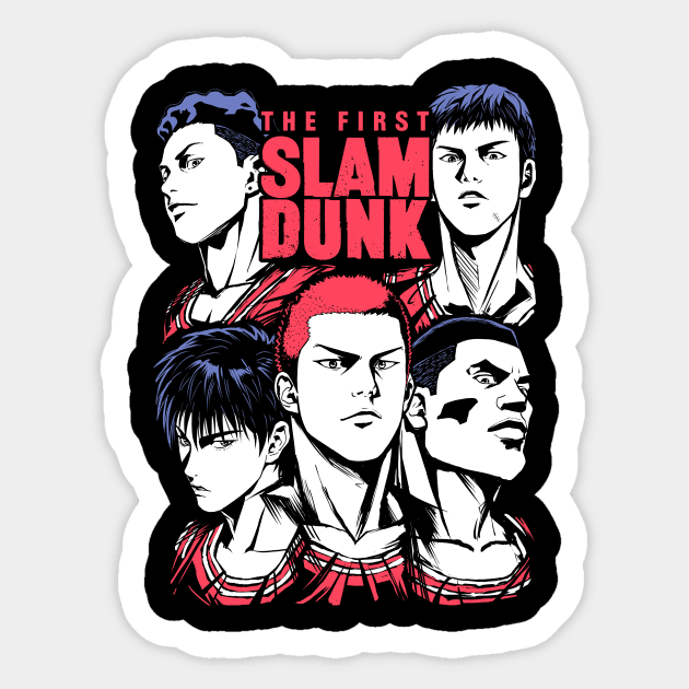 slam dunk sticker