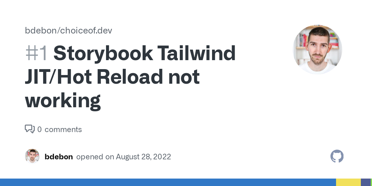 storybook tailwind not working