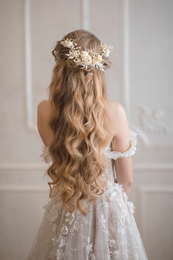 bridal hair flowers