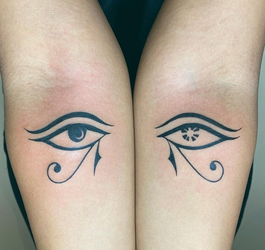 eye of iris tattoo