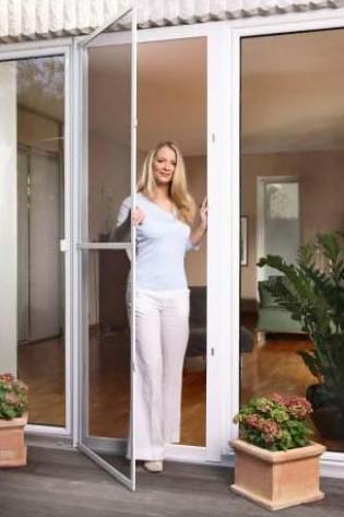 pvc mosquito net door