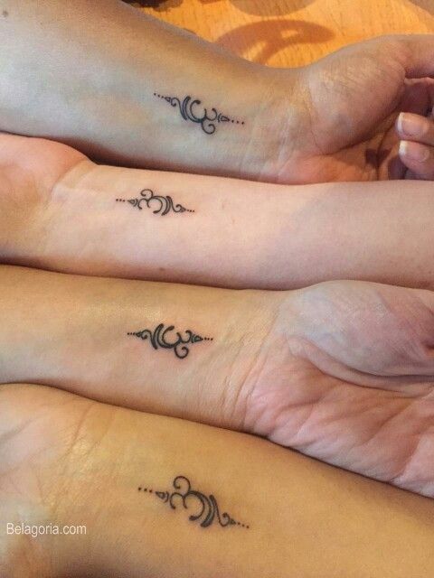 tatuaje familia unida