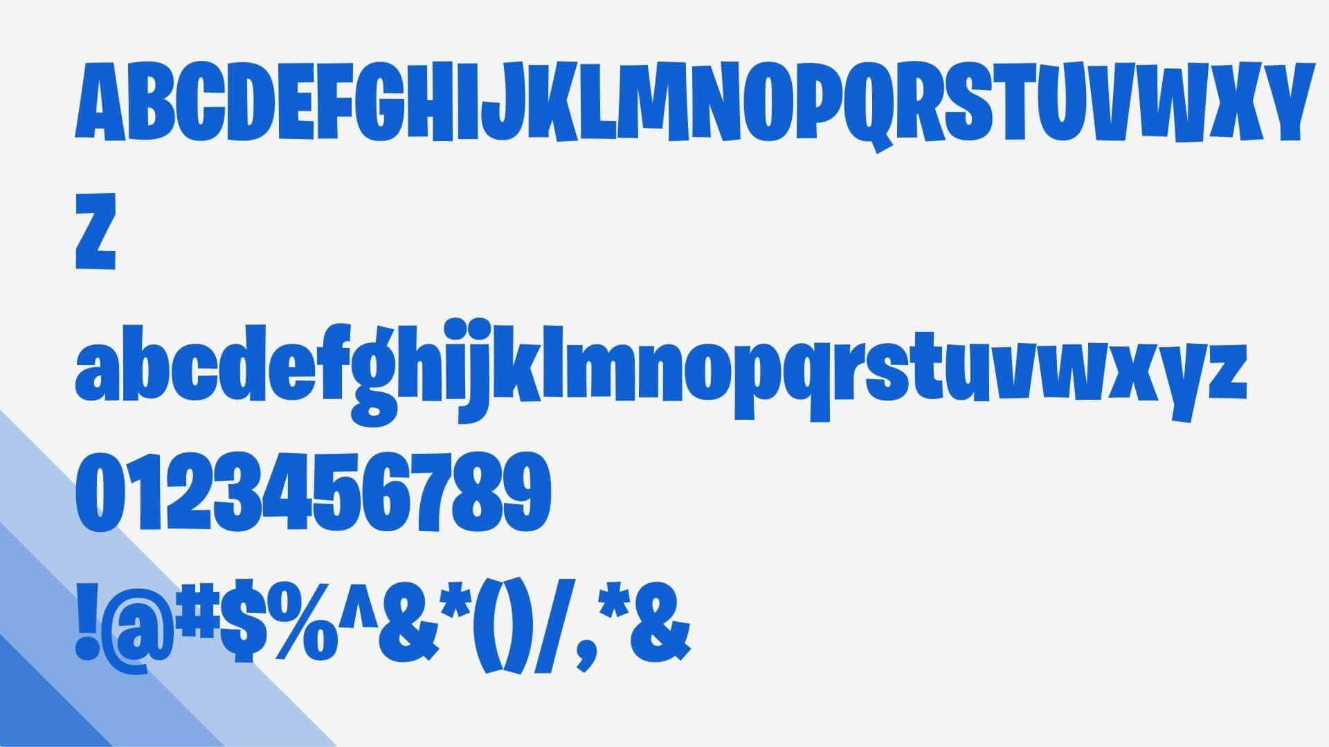 fortnite fonts