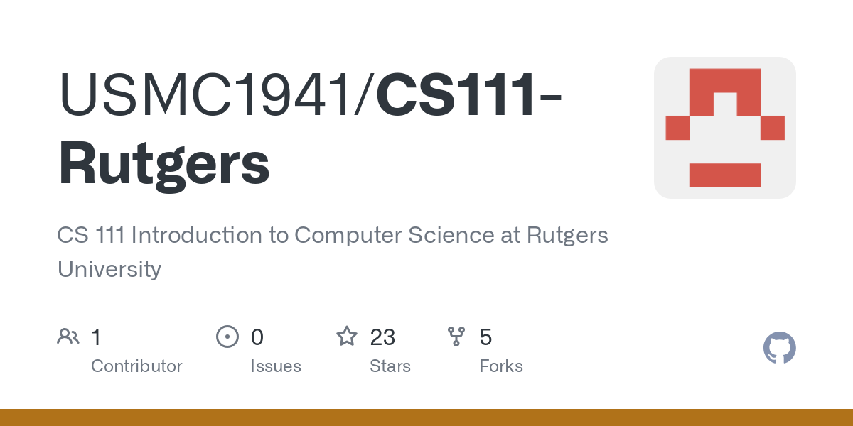 rutgers intro to computer science