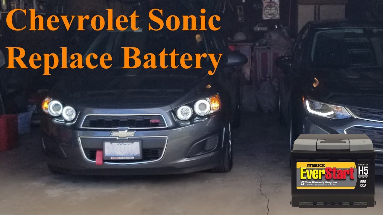 2016 chevy sonic battery