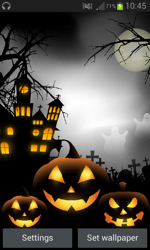 free halloween screensavers for android