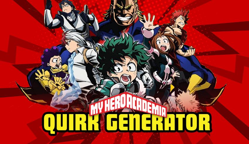 my hero academia quirk generator