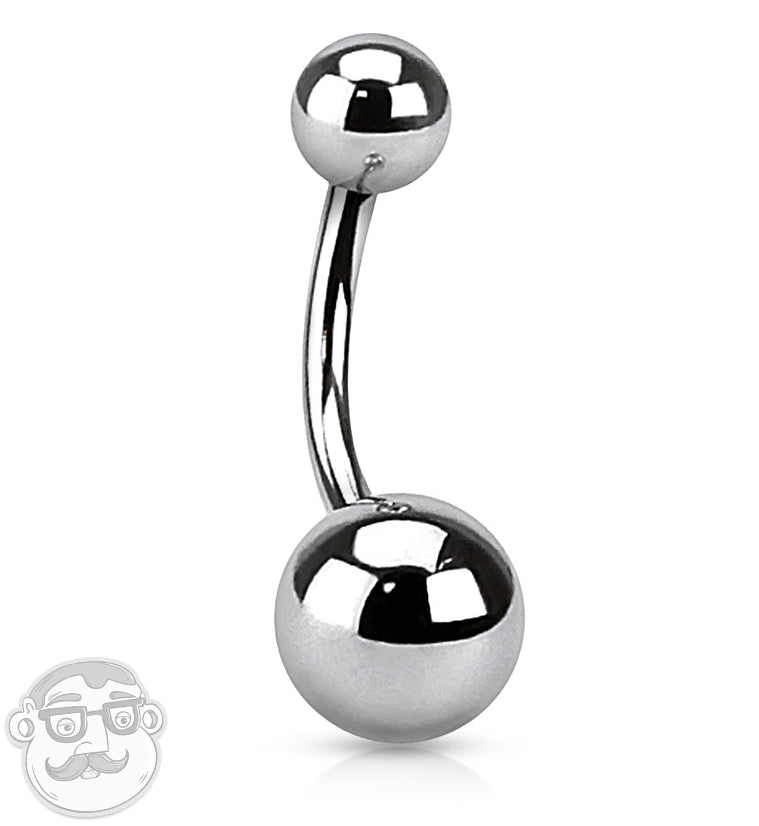 stainless steel belly piercing