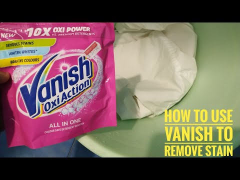 can you put vanish powder in the drum