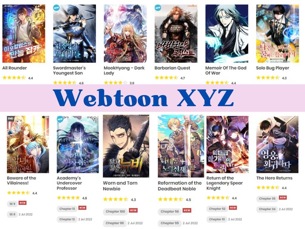 xyz webtoon