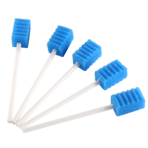 disposable sponge toothbrush