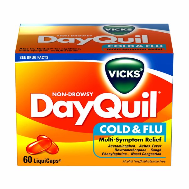 can you take allegra with dayquil