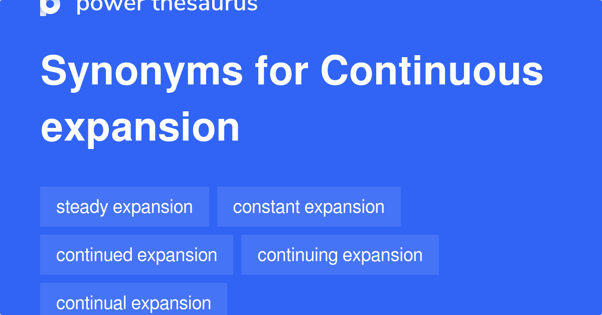 thesaurus continuous