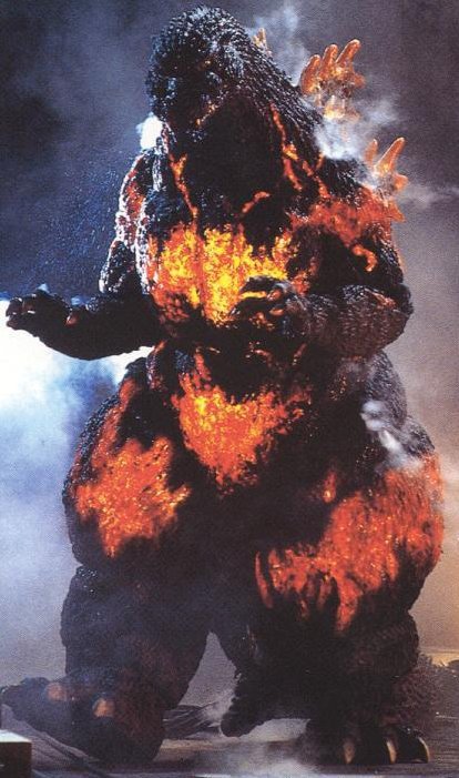 how did godzilla become burning godzilla