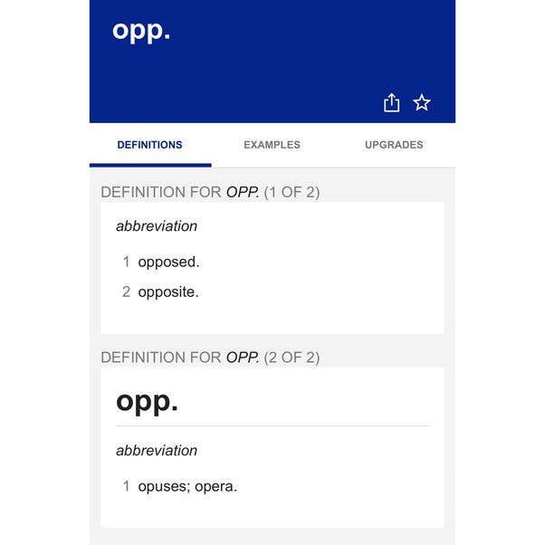 o.p.p. meaning