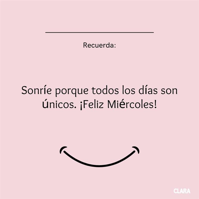 frases de feliz miercoles