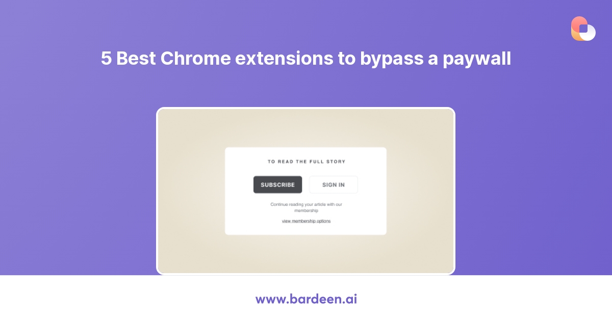 paywall bypass chrome