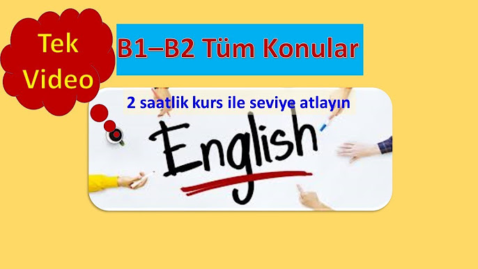 ingilizce b1 gramer konuları