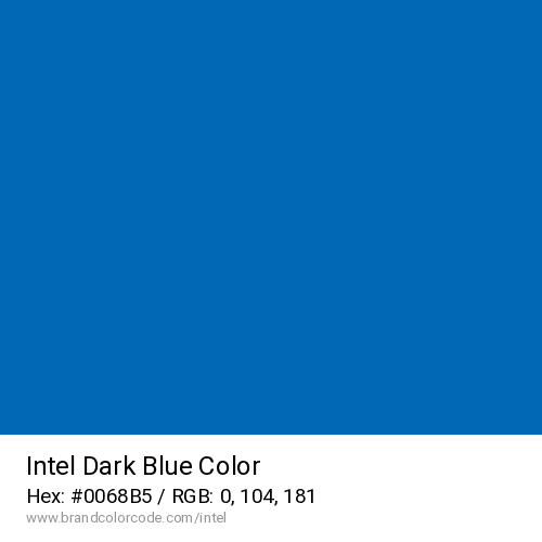 intel pantone