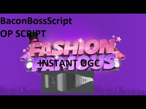 roblox fashion famous script