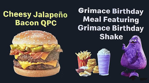 grimace meal uk