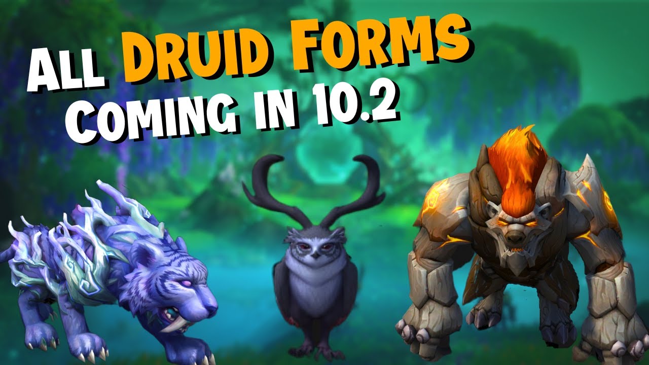 wow druid forms