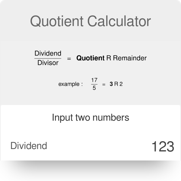 triple the quotient of 5 and 6