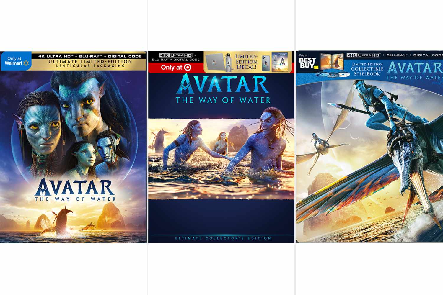 avatar the way of water bluray