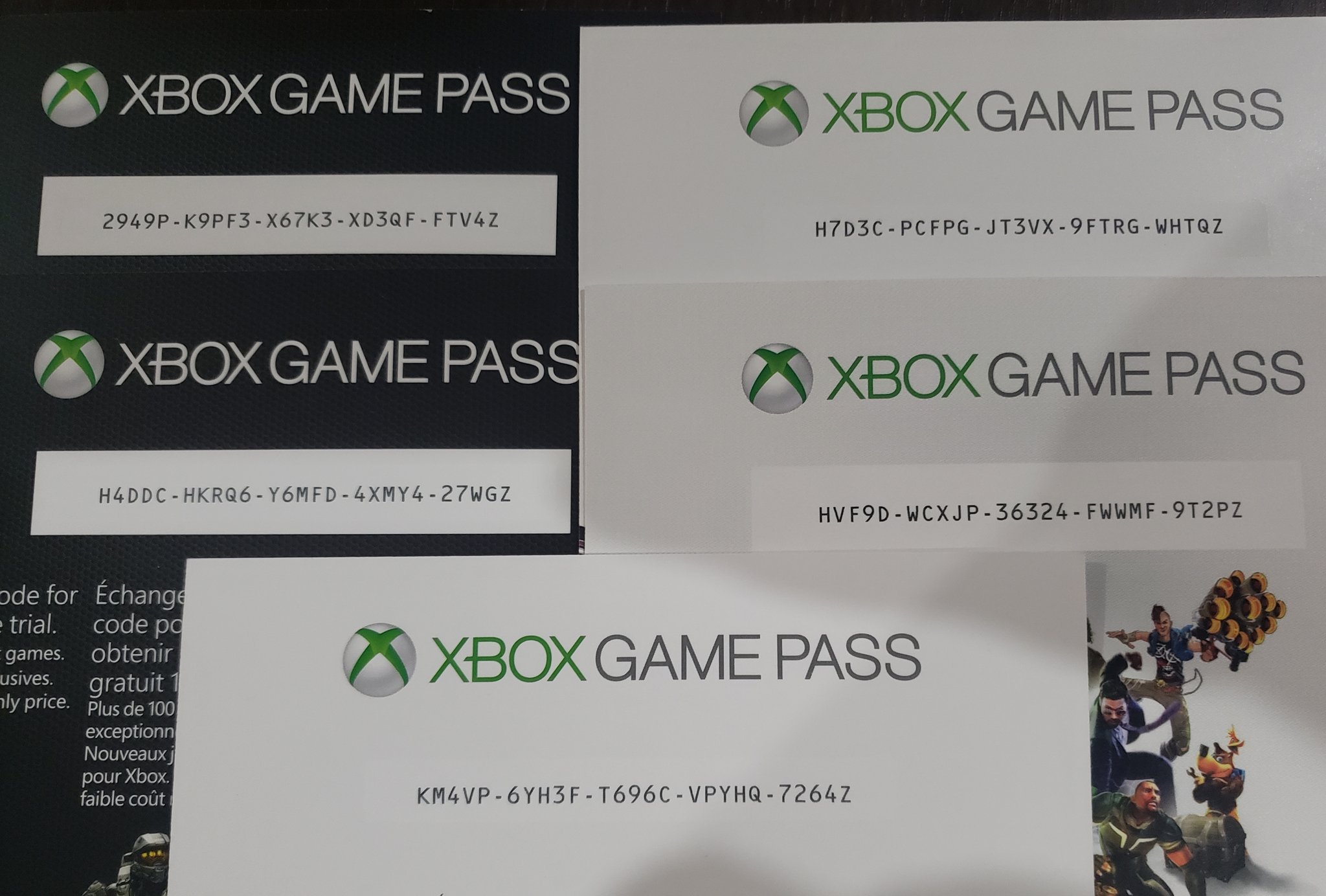 free game pass xbox code