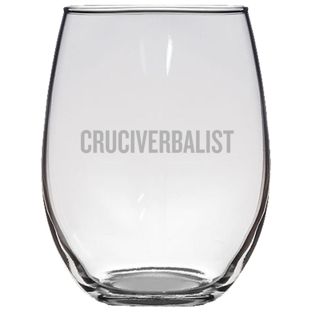 wineglass crossword clue