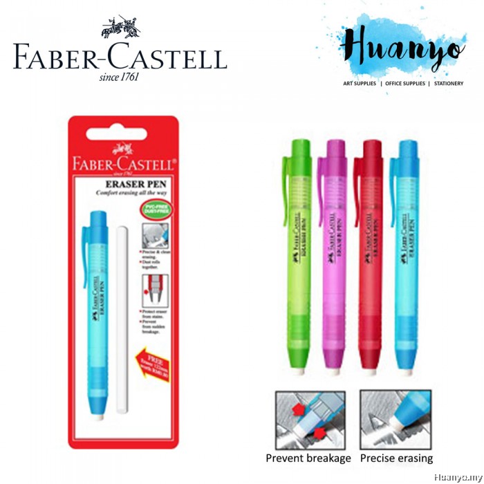 faber castell eraser pencil review