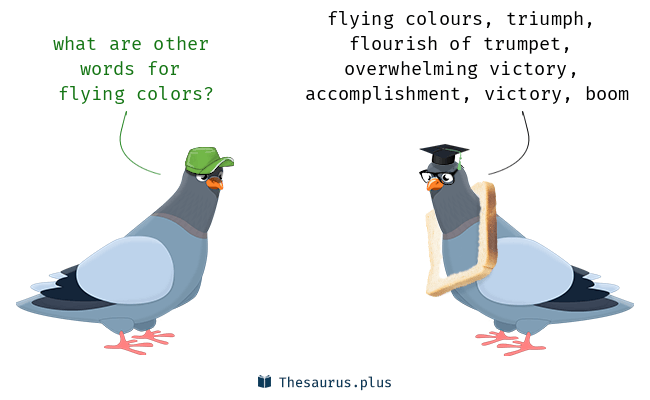 flying colours synonym