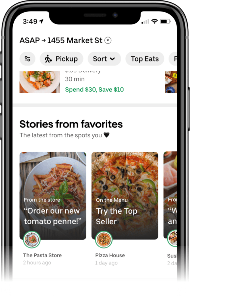 uber eats app