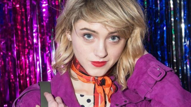 natalia dyer blonde hair