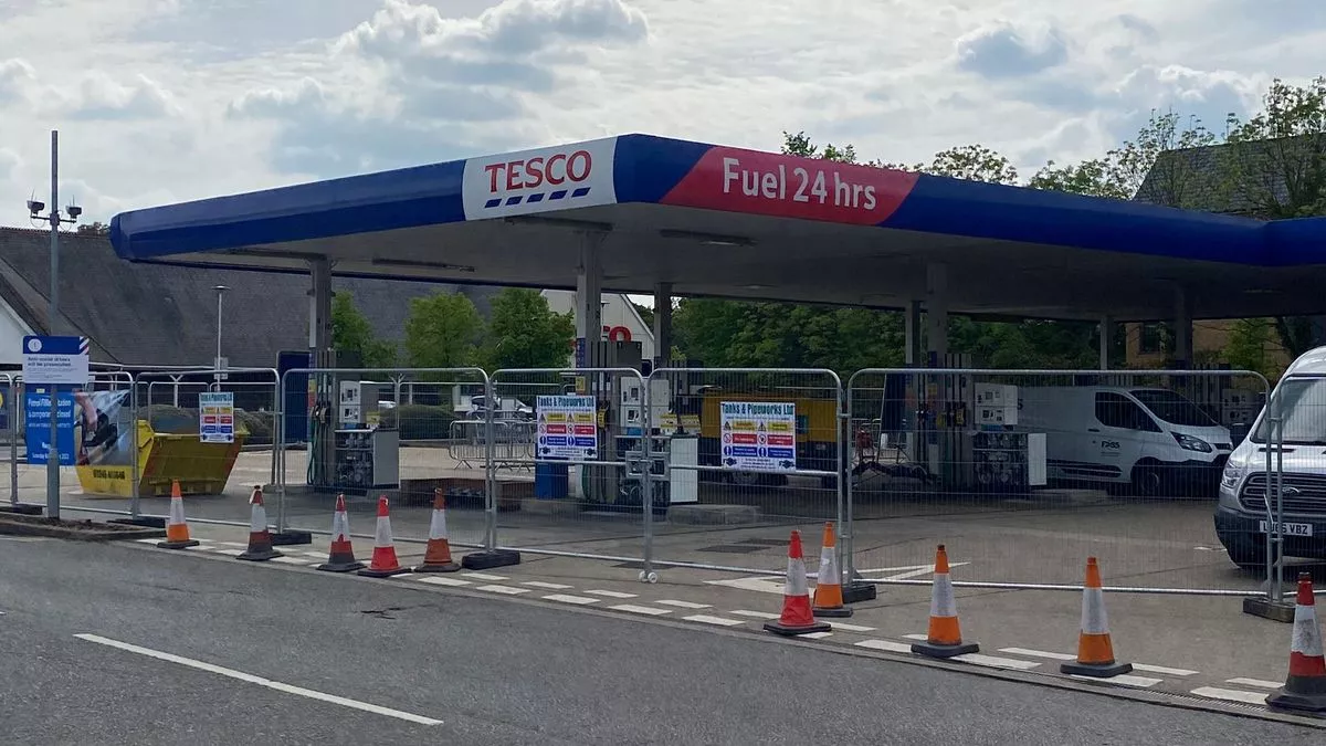 nearest tesco petrol station