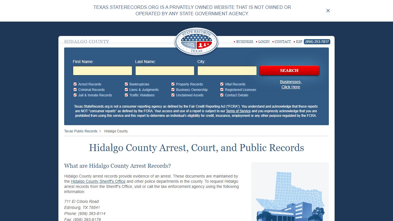 hidalgo county case search