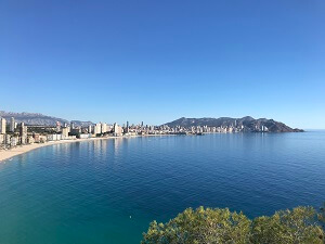 weather benidorm long range