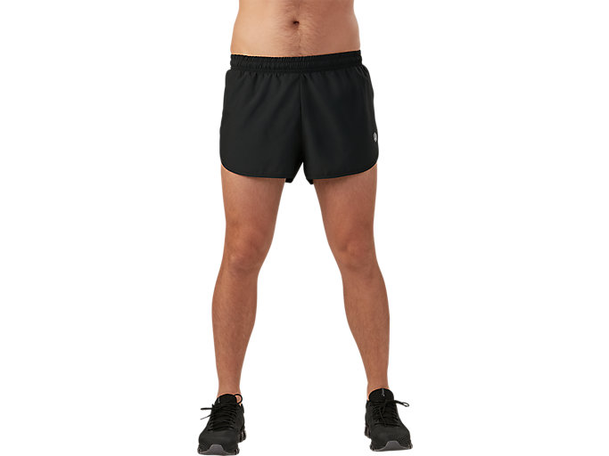 asic running shorts