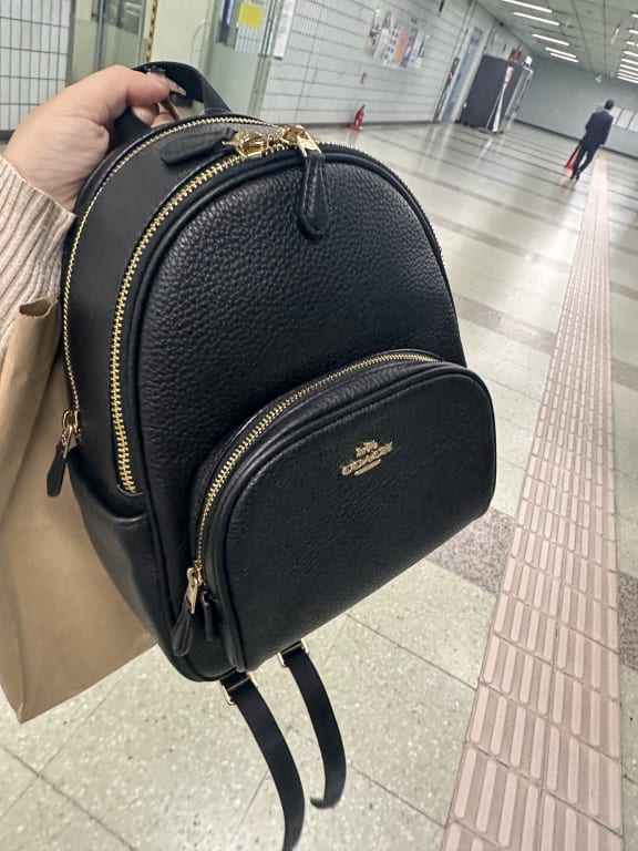 coach mini backpack