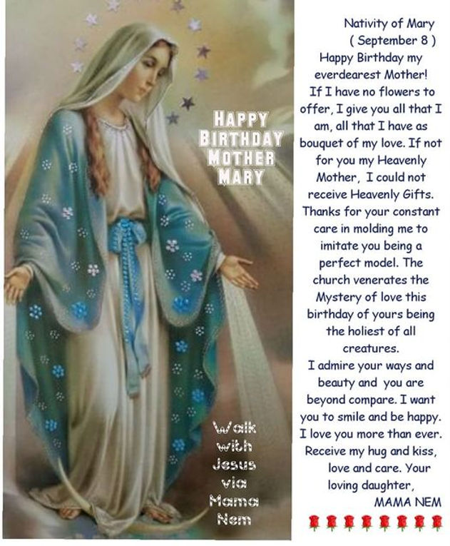 mama mary birthday quotes