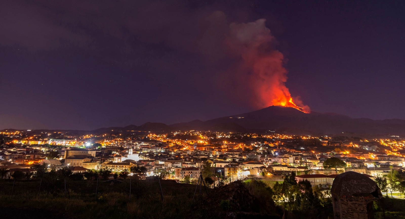 sicilian volcano crossword