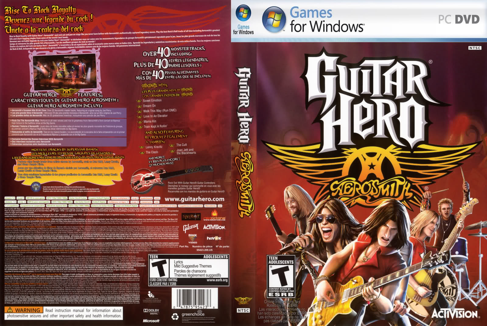 guitar hero aerosmith pc download