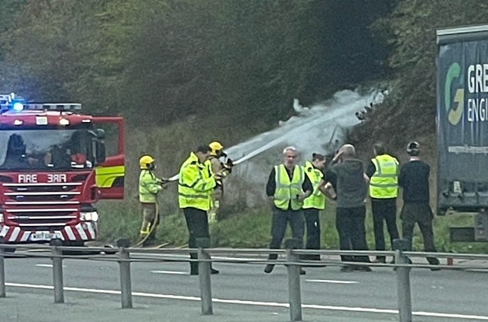 accident on a500