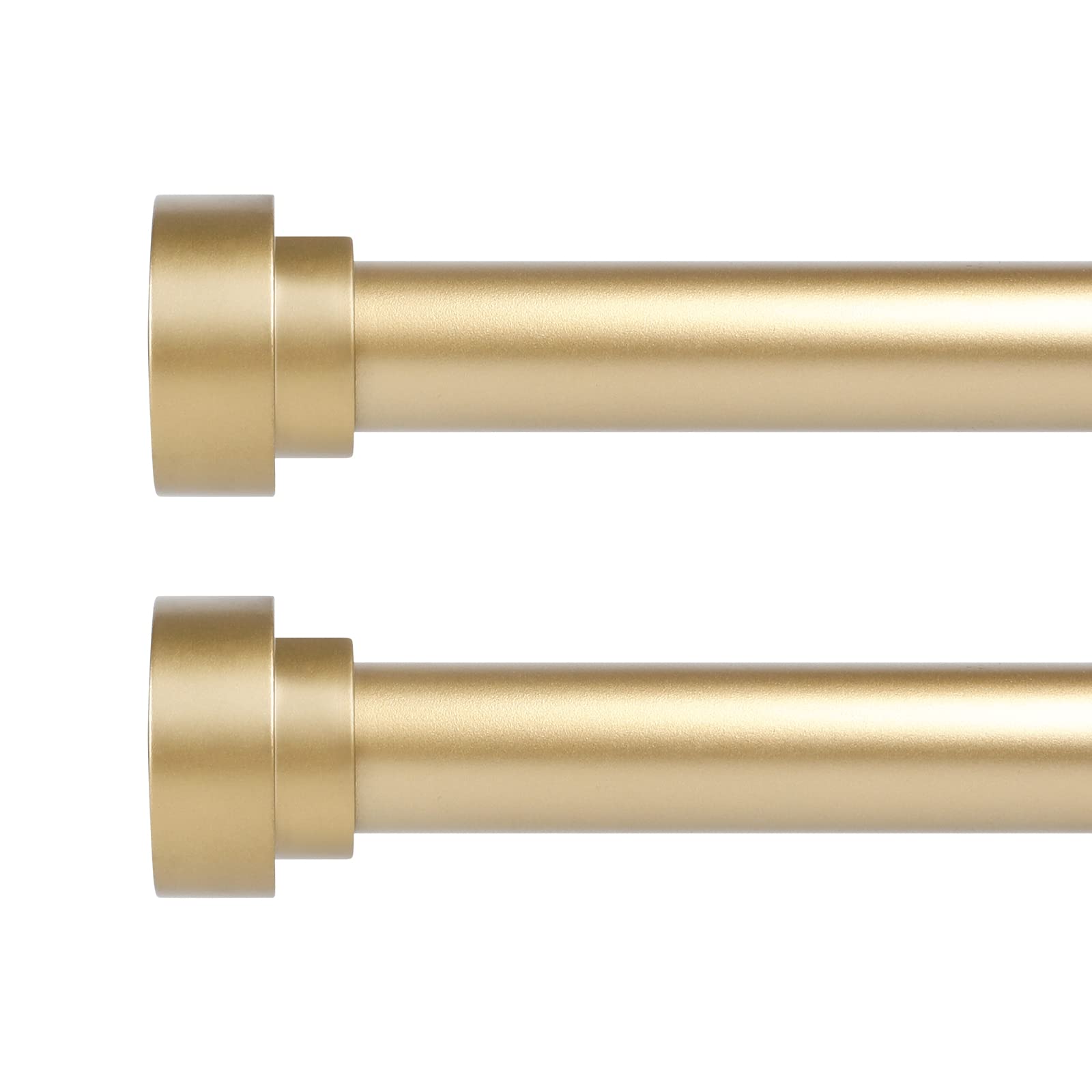 gold curtain rods