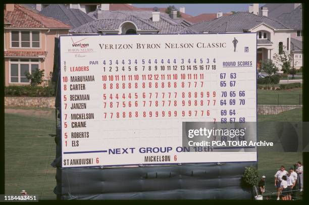 leaderboard byron nelson