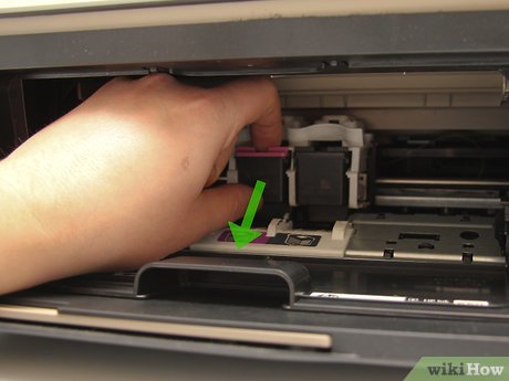 how to insert ink cartridge into hp printer