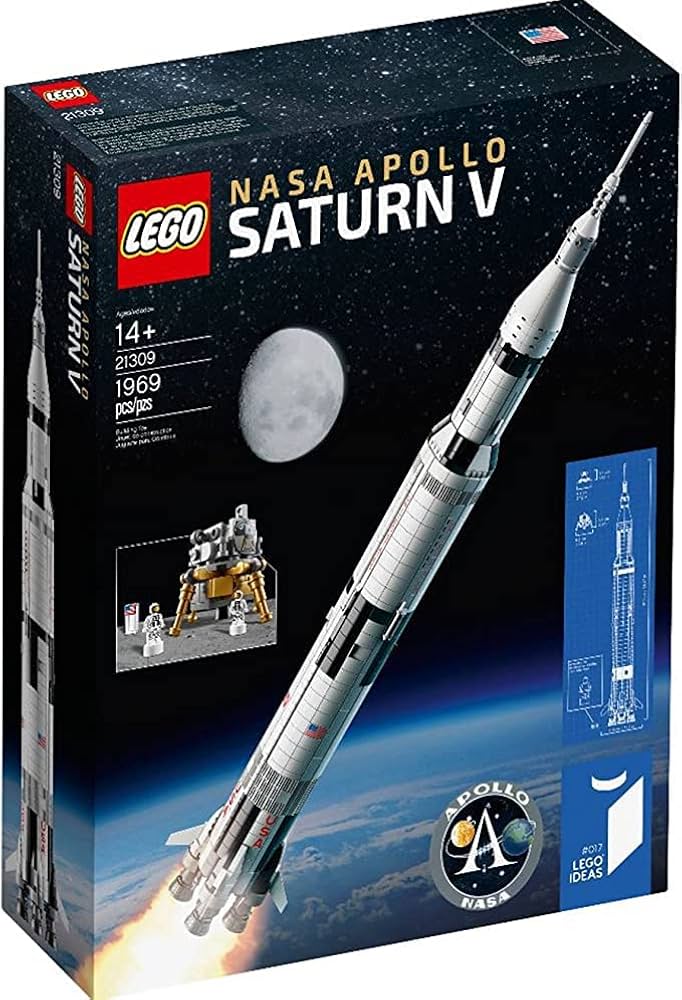 lego saturn five rocket