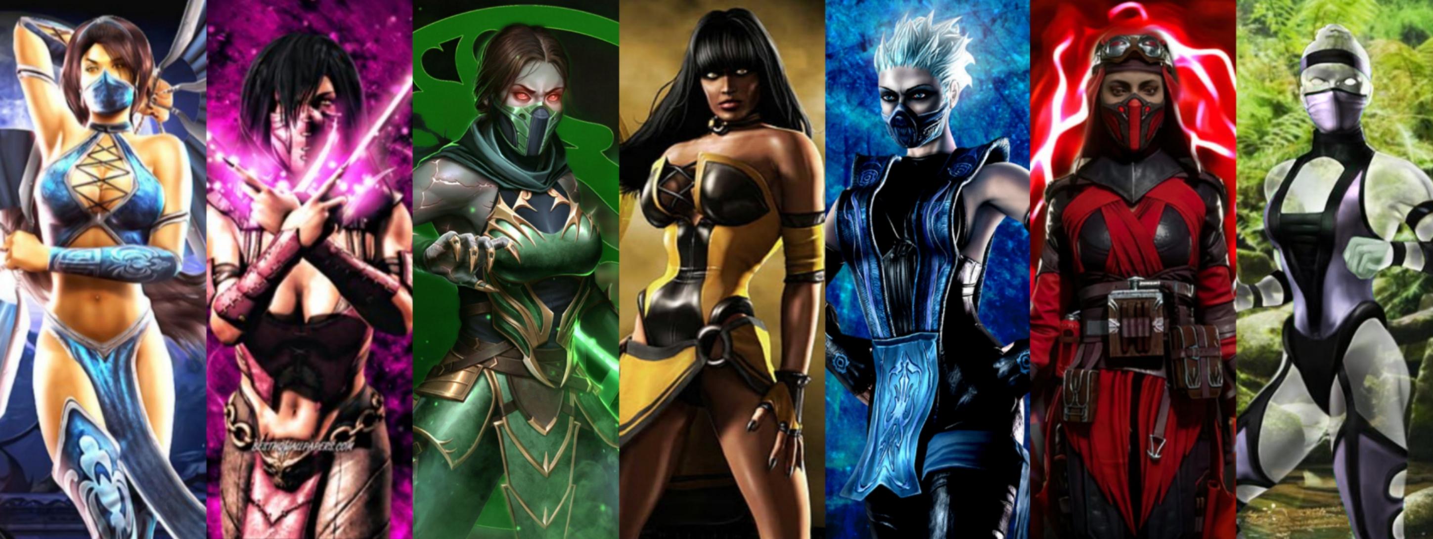 mortal kombat females